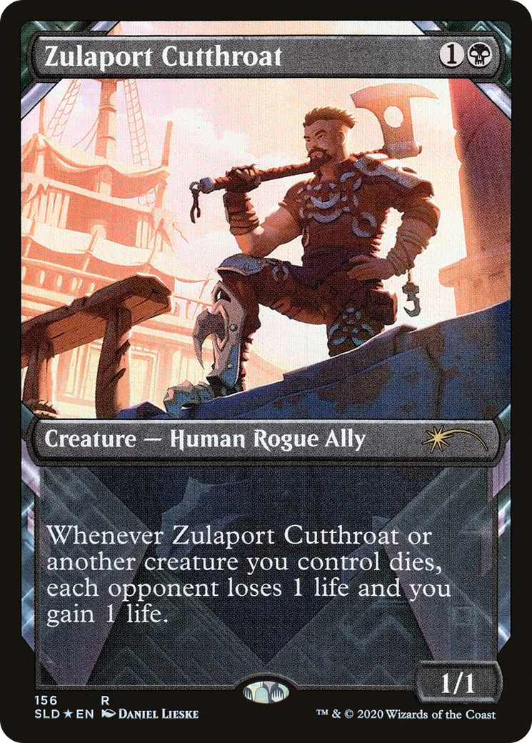 Zulaport Cutthroat (SLD-156) - Secret Lair Drop: (Showcase) - Premium MTG Single from Wizards of the Coast - Just $5.51! Shop now at Game Crave Tournament Store