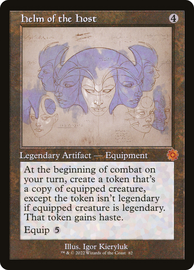 Helm of the Host (BRR-082) - The Brothers' War Retro Artifacts - Premium MTG Single from Wizards of the Coast - Just $14.53! Shop now at Game Crave Tournament Store
