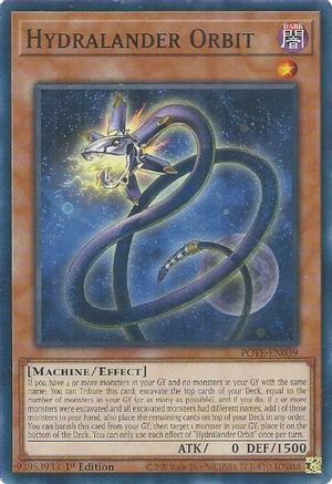 Hydralander Orbit (POTE-EN039) - Power of the Elements 1st Edition - Premium Yugioh Single from Konami - Just $0.08! Shop now at Game Crave Tournament Store