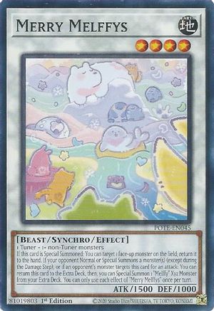 Merry Melffys (POTE-EN045) - Power of the Elements 1st Edition - Premium Yugioh Single from Konami - Just $0.25! Shop now at Game Crave Tournament Store