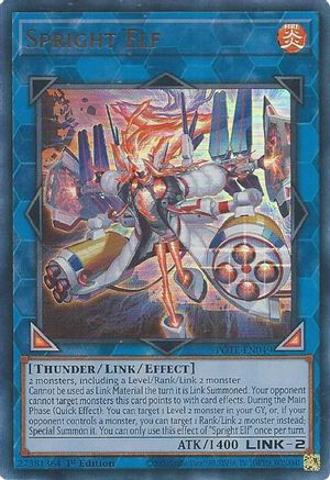 Spright Elf (POTE-EN049) - Power of the Elements 1st Edition - Premium Yugioh Single from Konami - Just $1.40! Shop now at Game Crave Tournament Store