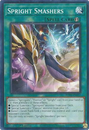Spright Smashers (POTE-EN057) - Power of the Elements 1st Edition - Premium Yugioh Single from Konami - Just $0.25! Shop now at Game Crave Tournament Store