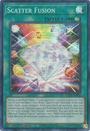 Scatter Fusion (POTE-EN062) - Power of the Elements Unlimited - Premium Yugioh Single from Konami - Just $0.25! Shop now at Game Crave Tournament Store
