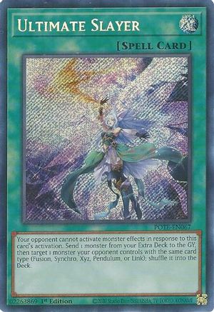 Ultimate Slayer (POTE-EN067) - Power of the Elements 1st Edition - Premium Yugioh Single from Konami - Just $2.70! Shop now at Game Crave Tournament Store