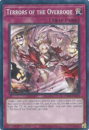 Terrors of the Overroot (POTE-EN078) - Power of the Elements 1st Edition - Premium Yugioh Single from Konami - Just $0.25! Shop now at Game Crave Tournament Store