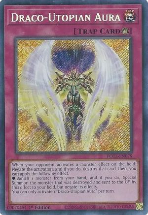 Draco-Utopian Aura (POTE-EN079) - Power of the Elements Unlimited - Premium Yugioh Single from Konami - Just $0.62! Shop now at Game Crave Tournament Store