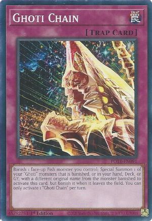 Ghoti Chain (POTE-EN091) - Power of the Elements Unlimited - Premium Yugioh Single from Konami - Just $0.25! Shop now at Game Crave Tournament Store