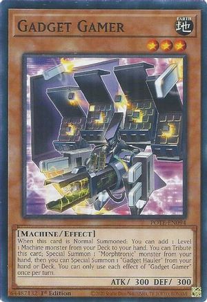 Gadget Gamer (POTE-EN094) - Power of the Elements Unlimited - Premium Yugioh Single from Konami - Just $0.08! Shop now at Game Crave Tournament Store