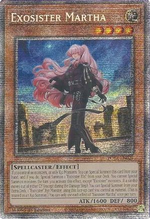 Exosister Martha (Starlight Rare) (POTE-EN025) - Power of the Elements 1st Edition - Premium Yugioh Single from Konami - Just $52.30! Shop now at Game Crave Tournament Store