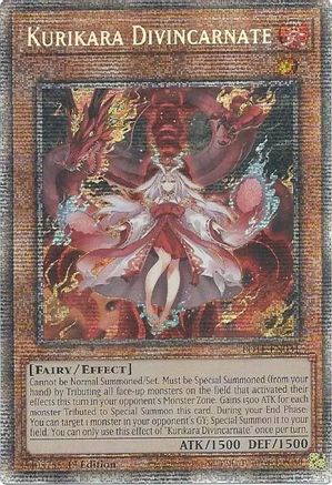 Kurikara Divincarnate (Starlight Rare) (POTE-EN031) - Power of the Elements Unlimited - Premium Yugioh Single from Konami - Just $45.18! Shop now at Game Crave Tournament Store