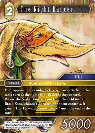 The Night Dancer (REBELLION'S CALL) Foil - Premium Final Fantasy Single from Rebellion's Call - Just $0.25! Shop now at Game Crave Tournament Store
