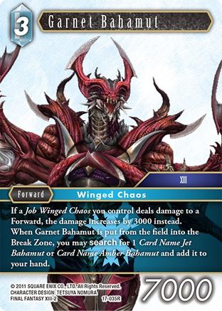 Garnet Bahamut (REBELLION'S CALL) - Premium Final Fantasy Single from Rebellion's Call - Just $0.25! Shop now at Game Crave Tournament Store