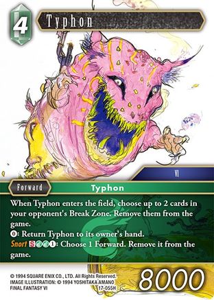 Typhon (REBELLION'S CALL) Foil - Premium Final Fantasy Single from Rebellion's Call - Just $0.36! Shop now at Game Crave Tournament Store