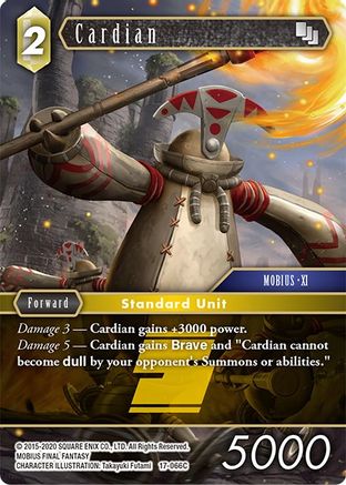 Cardian (REBELLION'S CALL) Foil - Premium Final Fantasy Single from Rebellion's Call - Just $0.25! Shop now at Game Crave Tournament Store