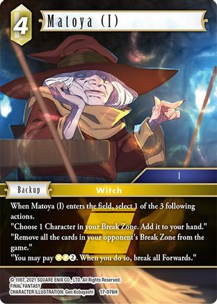 Matoya (I) (REBELLION'S CALL) Foil - Premium Final Fantasy Single from Rebellion's Call - Just $0.49! Shop now at Game Crave Tournament Store
