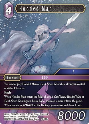 Hooded Man (REBELLION'S CALL) Foil - Premium Final Fantasy Single from Rebellion's Call - Just $5.46! Shop now at Game Crave Tournament Store