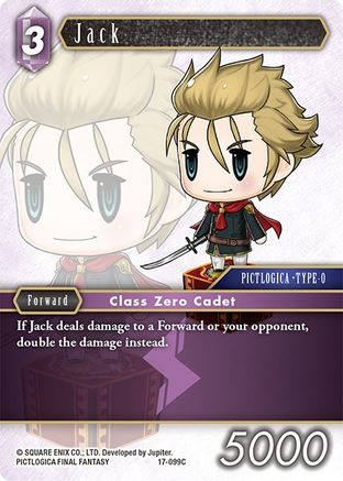 Jack (REBELLION'S CALL) - Premium Final Fantasy Single from Rebellion's Call - Just $0.25! Shop now at Game Crave Tournament Store