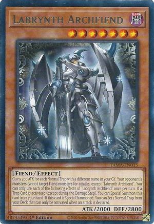Labrynth Archfiend (TAMA-EN015) - Tactical Masters 1st Edition - Premium Yugioh Single from Konami - Just $0.25! Shop now at Game Crave Tournament Store