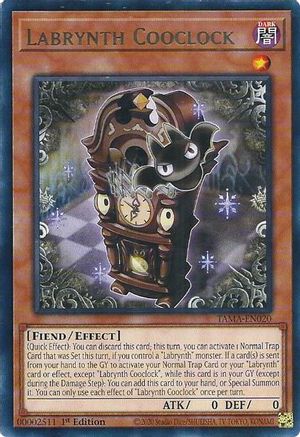 Labrynth Cooclock (TAMA-EN020) - Tactical Masters 1st Edition - Premium Yugioh Single from Konami - Just $0.25! Shop now at Game Crave Tournament Store