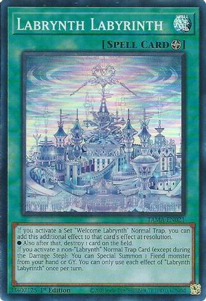 Labrynth Labyrinth (TAMA-EN021) - Tactical Masters 1st Edition - Premium Yugioh Single from Konami - Just $0.26! Shop now at Game Crave Tournament Store