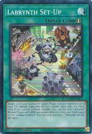 Labrynth Set-Up (TAMA-EN022) - Tactical Masters 1st Edition - Premium Yugioh Single from Konami - Just $0.25! Shop now at Game Crave Tournament Store