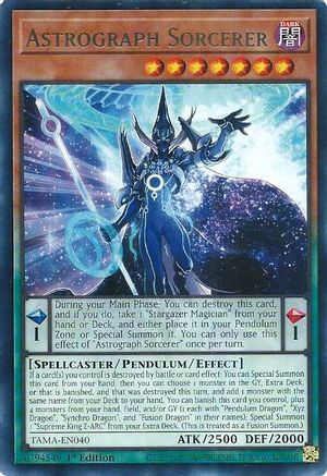 Astrograph Sorcerer (TAMA-EN040) - Tactical Masters 1st Edition - Premium Yugioh Single from Konami - Just $0.08! Shop now at Game Crave Tournament Store