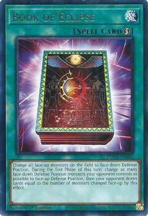 Book of Eclipse (TAMA-EN041) - Tactical Masters 1st Edition - Premium Yugioh Single from Konami - Just $0.08! Shop now at Game Crave Tournament Store