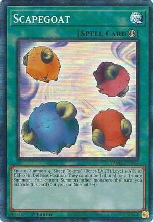Scapegoat (CR) (TAMA-EN043) - Tactical Masters 1st Edition - Premium Yugioh Single from Konami - Just $4.12! Shop now at Game Crave Tournament Store