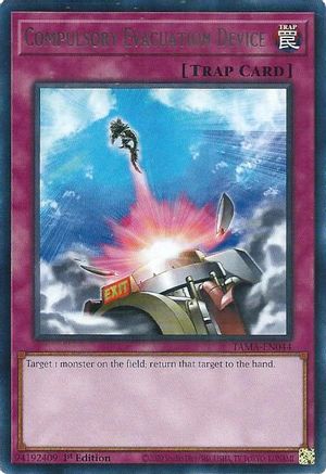 Compulsory Evacuation Device (TAMA-EN044) - Tactical Masters 1st Edition - Premium Yugioh Single from Konami - Just $0.25! Shop now at Game Crave Tournament Store