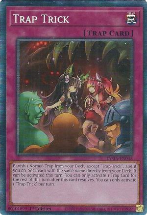 Trap Trick (CR) (TAMA-EN045) - Tactical Masters 1st Edition - Premium Yugioh Single from Konami - Just $9.68! Shop now at Game Crave Tournament Store