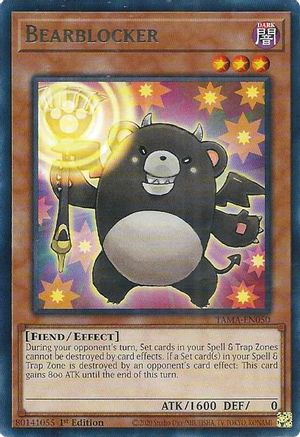 Bearblocker (TAMA-EN050) - Tactical Masters 1st Edition - Premium Yugioh Single from Konami - Just $0.25! Shop now at Game Crave Tournament Store
