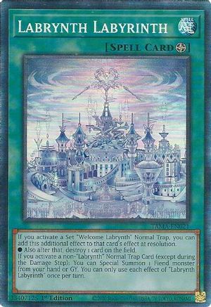 Labrynth Labyrinth (CR) (TAMA-EN021) - Tactical Masters 1st Edition - Premium Yugioh Single from Konami - Just $11.47! Shop now at Game Crave Tournament Store