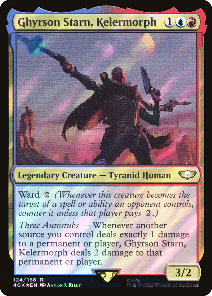 Ghyrson Starn, Kelermorph (40K-124★) - Warhammer 40,000 Commander Foil - Premium MTG Single from Wizards of the Coast - Just $13.83! Shop now at Game Crave Tournament Store