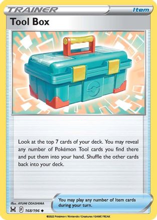 Tool Box 168/196 - Lost Origin - Premium Pokemon Single from Nintendo - Just $0.25! Shop now at Game Crave Tournament Store