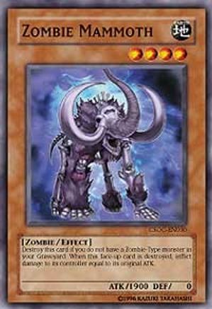 Zombie Mammoth (CSOC-EN030) - Crossroads of Chaos Unlimited - Premium Yugioh Single from Konami - Just $0.25! Shop now at Game Crave Tournament Store