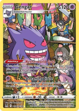 Gengar TG06/30 - Lost Origin Trainer Gallery Holofoil - Premium Pokemon Single from Nintendo - Just $5.32! Shop now at Game Crave Tournament Store