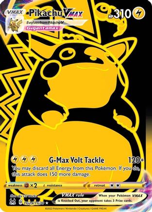 Pikachu VMAX TG29/30 - Lost Origin Trainer Gallery Holofoil - Premium Pokemon Single from Nintendo - Just $4.64! Shop now at Game Crave Tournament Store