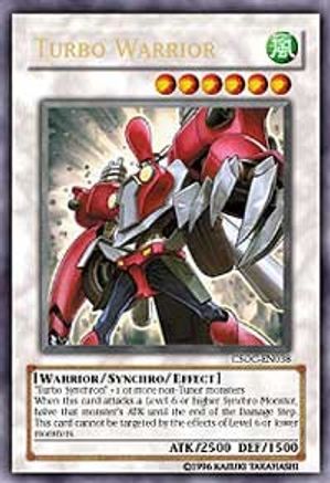 Turbo Warrior (CSOC-EN038) - Crossroads of Chaos Unlimited - Premium Yugioh Single from Konami - Just $2.04! Shop now at Game Crave Tournament Store