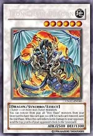 Iron Chain Dragon (CSOC-EN040) - Crossroads of Chaos Unlimited - Premium Yugioh Single from Konami - Just $4.72! Shop now at Game Crave Tournament Store
