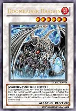Doomkaiser Dragon (CSOC-EN043) - Crossroads of Chaos 1st Edition - Premium Yugioh Single from Konami - Just $1.46! Shop now at Game Crave Tournament Store