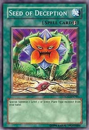 Seed of Deception (CSOC-EN046) - Crossroads of Chaos Unlimited - Premium Yugioh Single from Konami - Just $0.25! Shop now at Game Crave Tournament Store