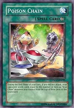 Poison Chain (CSOC-EN053) - Crossroads of Chaos 1st Edition - Premium Yugioh Single from Konami - Just $0.25! Shop now at Game Crave Tournament Store