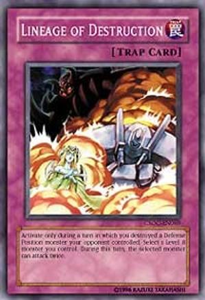 Lineage of Destruction (CSOC-EN069) - Crossroads of Chaos Unlimited - Premium Yugioh Single from Konami - Just $0.25! Shop now at Game Crave Tournament Store
