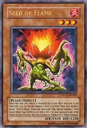 Seed of Flame (CSOC-EN081) - Crossroads of Chaos 1st Edition - Premium Yugioh Single from Konami - Just $0.42! Shop now at Game Crave Tournament Store