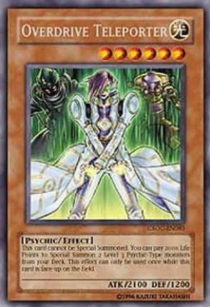 Overdrive Teleporter (CSOC-EN083) - Crossroads of Chaos Unlimited - Premium Yugioh Single from Konami - Just $11.24! Shop now at Game Crave Tournament Store