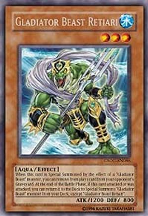 Gladiator Beast Retiari (CSOC-EN086) - Crossroads of Chaos Unlimited - Premium Yugioh Single from Konami - Just $34.82! Shop now at Game Crave Tournament Store