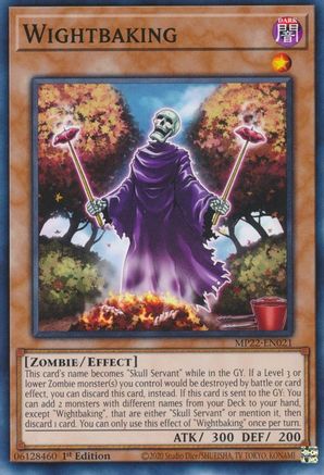 Wightbaking (MP22-EN021) - 2022 Tin of the Pharaoh's Gods 1st Edition - Premium Yugioh Single from Konami - Just $0.25! Shop now at Game Crave Tournament Store