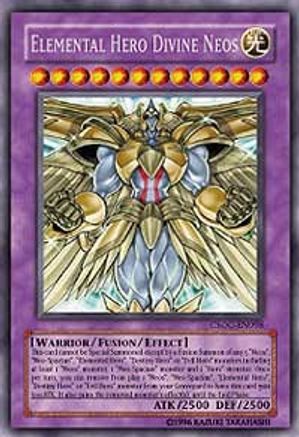 Elemental Hero Divine Neos (CSOC-EN098) - Crossroads of Chaos 1st Edition - Premium Yugioh Single from Konami - Just $64! Shop now at Game Crave Tournament Store