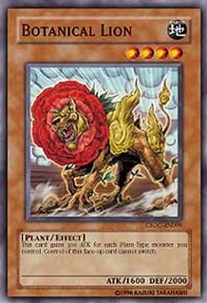 Botanical Lion (CSOC-EN099) - Crossroads of Chaos Unlimited - Premium Yugioh Single from Konami - Just $2.48! Shop now at Game Crave Tournament Store