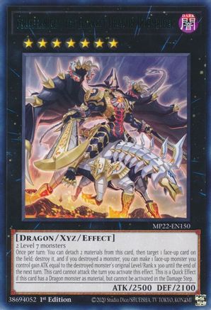 Voloferniges, the Darkest Dragon Doomrider (MP22-EN150) - 2022 Tin of the Pharaoh's Gods 1st Edition - Premium Yugioh Single from Konami - Just $0.25! Shop now at Game Crave Tournament Store